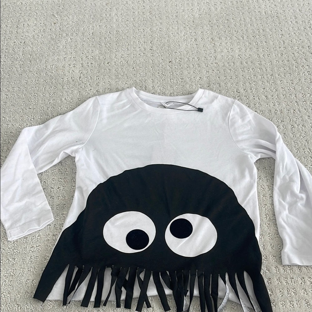 Stella McCartney Cute Fringe Monster Long Sleeve Top
